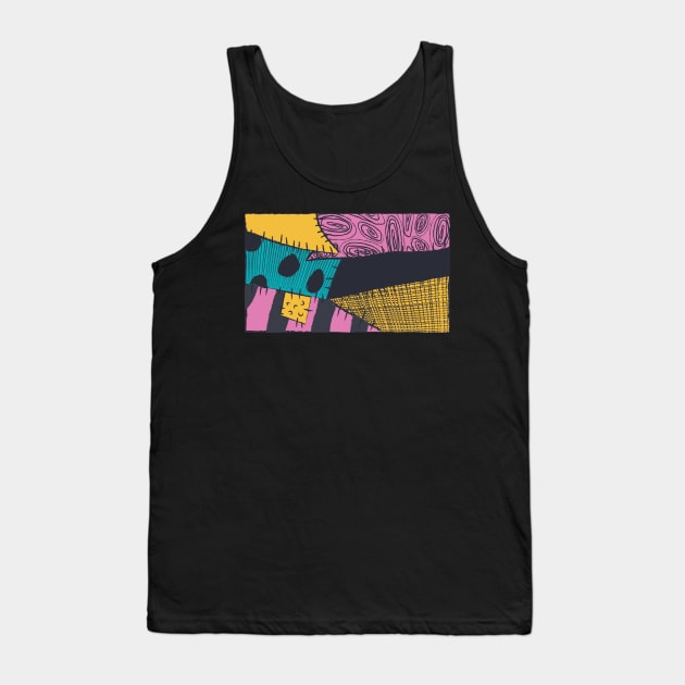 Nightmare Sewn Pattern Tank Top by Heyday Threads